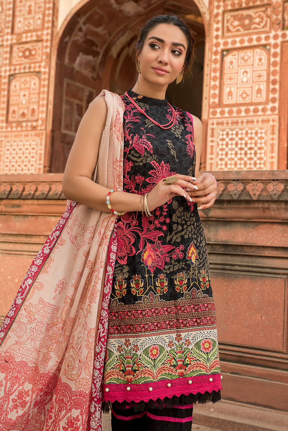 Targini Vol-3 Unstitched collection self jacquard lawn 3pcs summer 2022 by jacquard clothing