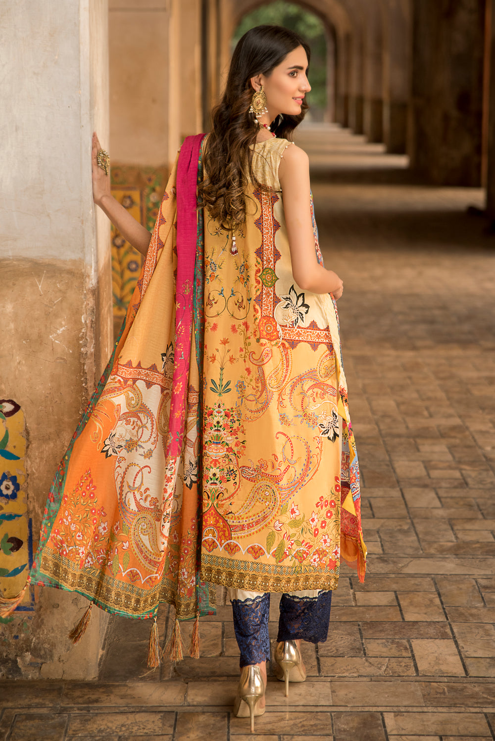 Targini Vol-3 Unstitched collection self jacquard lawn 3pcs summer 2022 by jacquard clothing