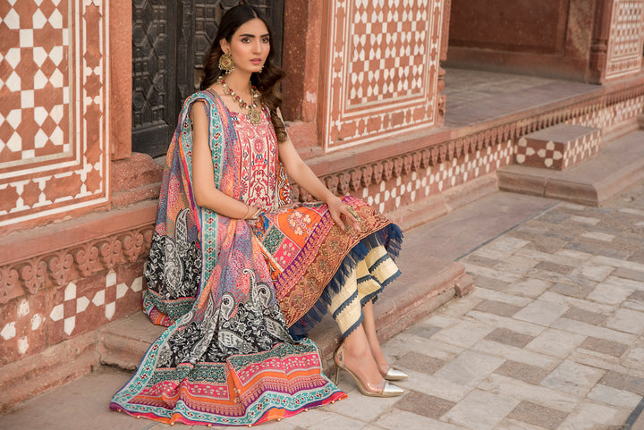 Targini Vol-3 Unstitched collection self jacquard lawn 3pcs summer 2022 by jacquard clothing