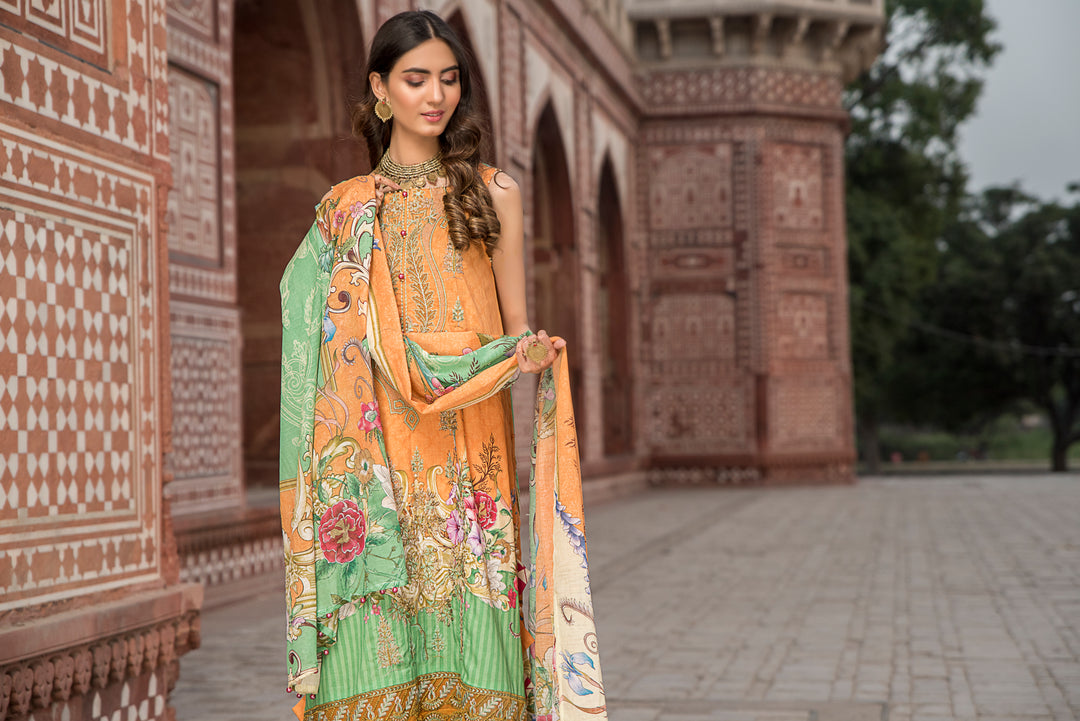 Targini Vol-3 Unstitched collection self jacquard lawn 3pcs summer 2022 by jacquard clothing