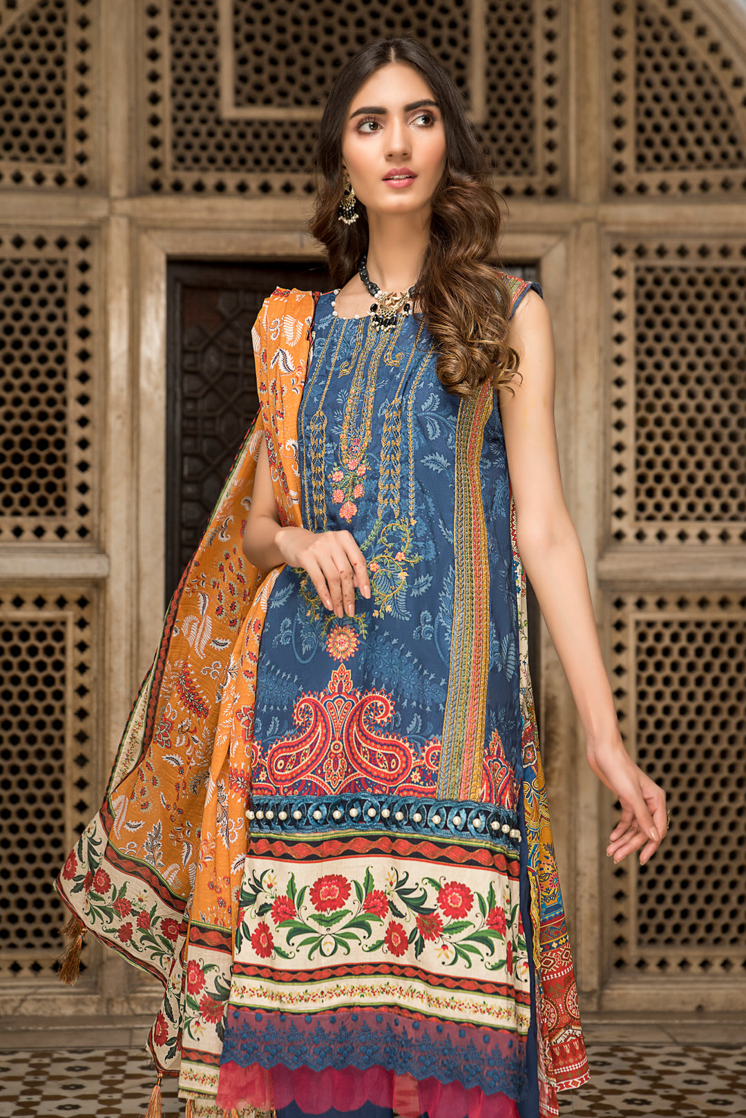 Targini Vol-3 Unstitched collection self jacquard lawn 3pcs summer 2022 by jacquard clothing