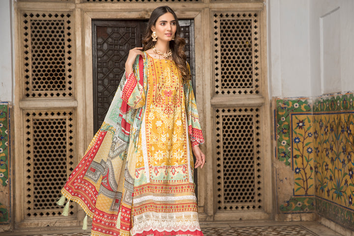 Targini Vol-3 Unstitched collection self jacquard lawn 3pcs summer 2022 by jacquard clothing