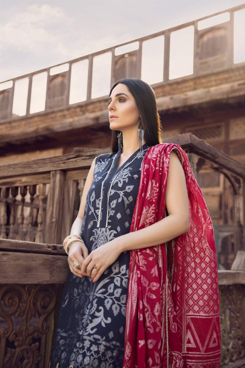 UNSTITCHED / JACQUARD / JAHAN ARA - Jacquard.pk