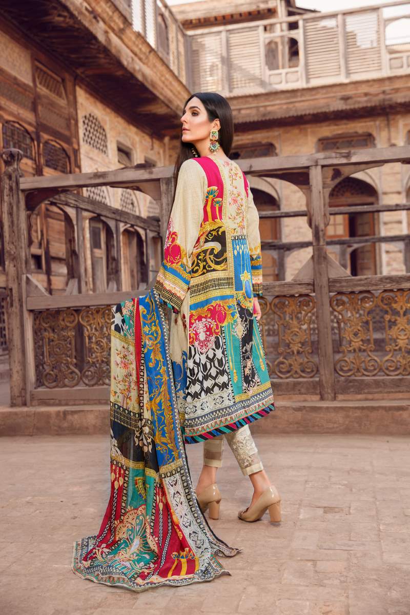 UNSTITCHED / CAMBRIC LAWN / AZAAR - Jacquard.pk