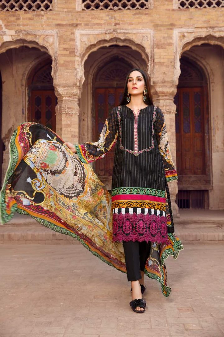 UNSTITCHED / MASOORI LAWN / FIRUZEH - Jacquard.pk