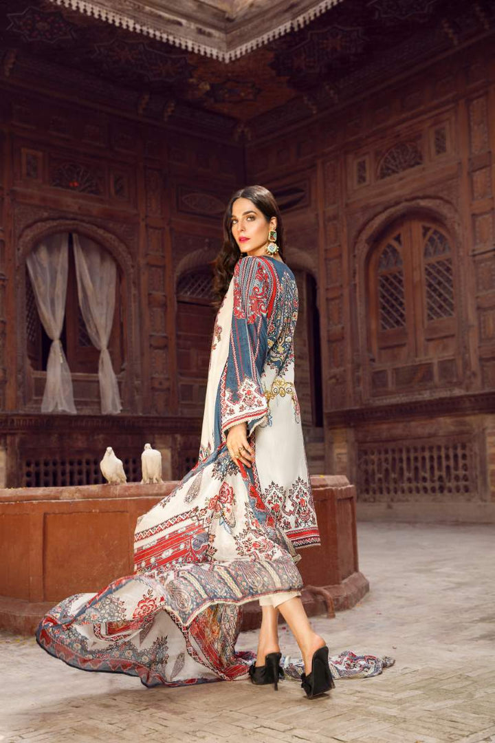 UNSTITCHED / CAMBRIC LAWN / SHIDEH - Jacquard.pk