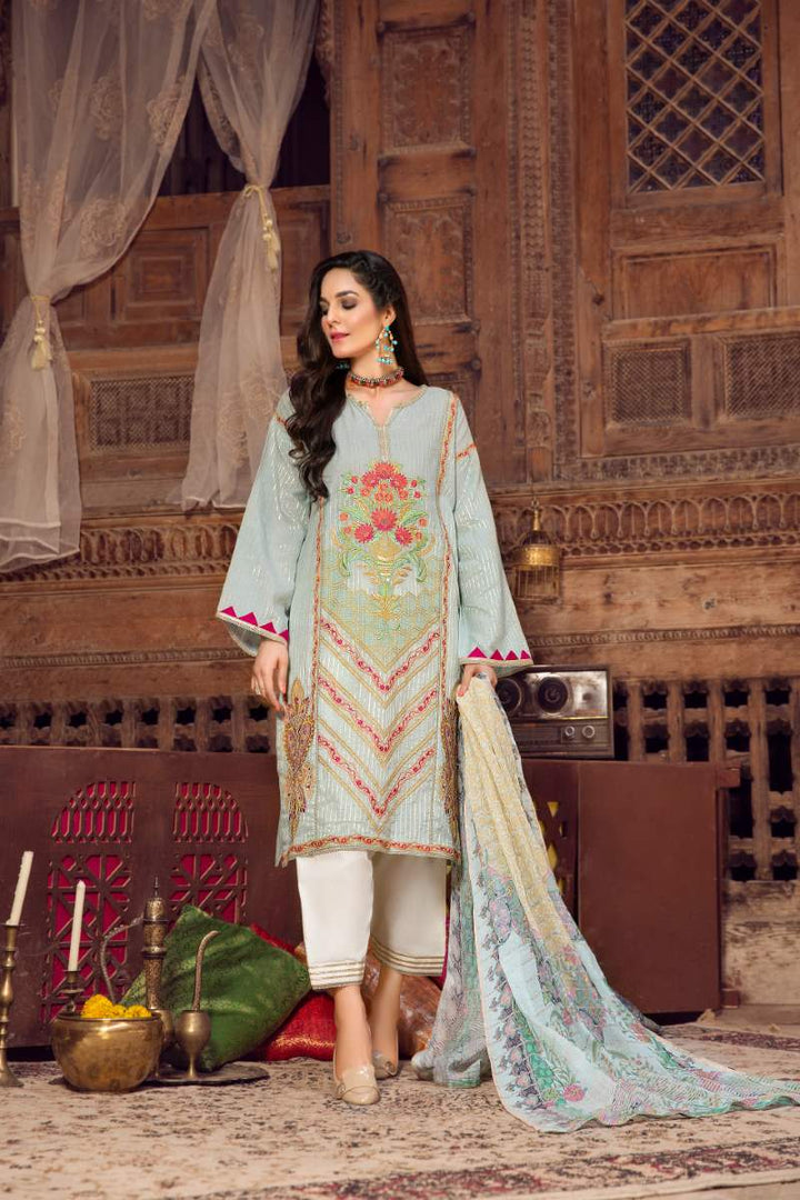 UNSTITCHED / MASOORI LAWN / BAHAAR - Jacquard.pk