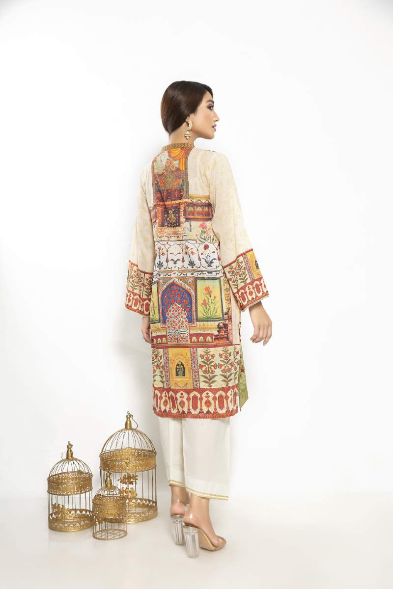 LAWN SHIRT / MUGHAL DYNASTY - Jacquard.pk