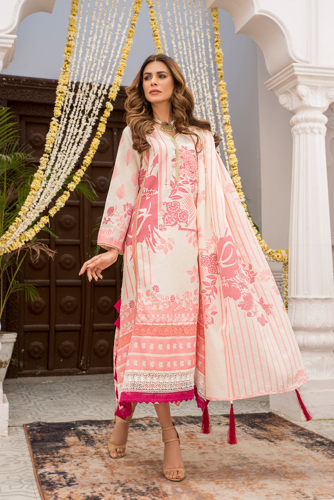 Hand Weaved jacquard Eid Festive Collection Sumer 2022 by jacquard clothing