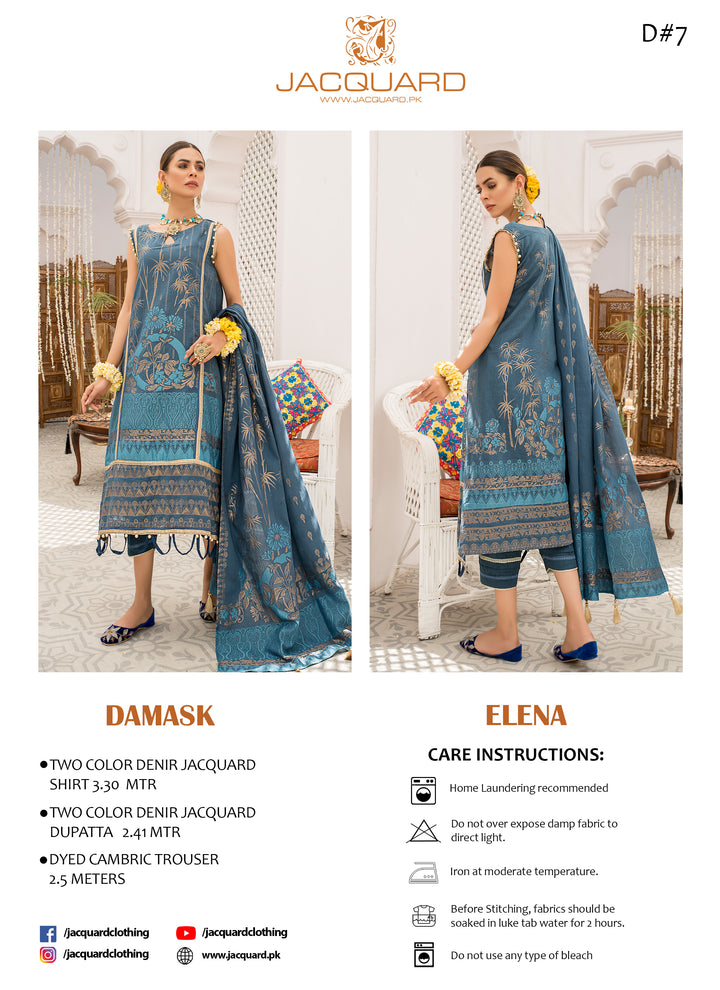 Hand Weaved jacquard Eid Festive Collection Sumer 2022 by jacquard clothing