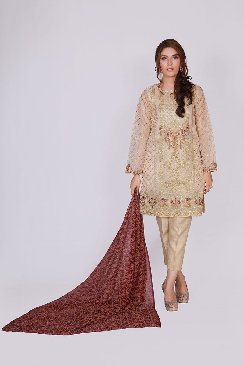 PASTEL GOLD - Jacquard