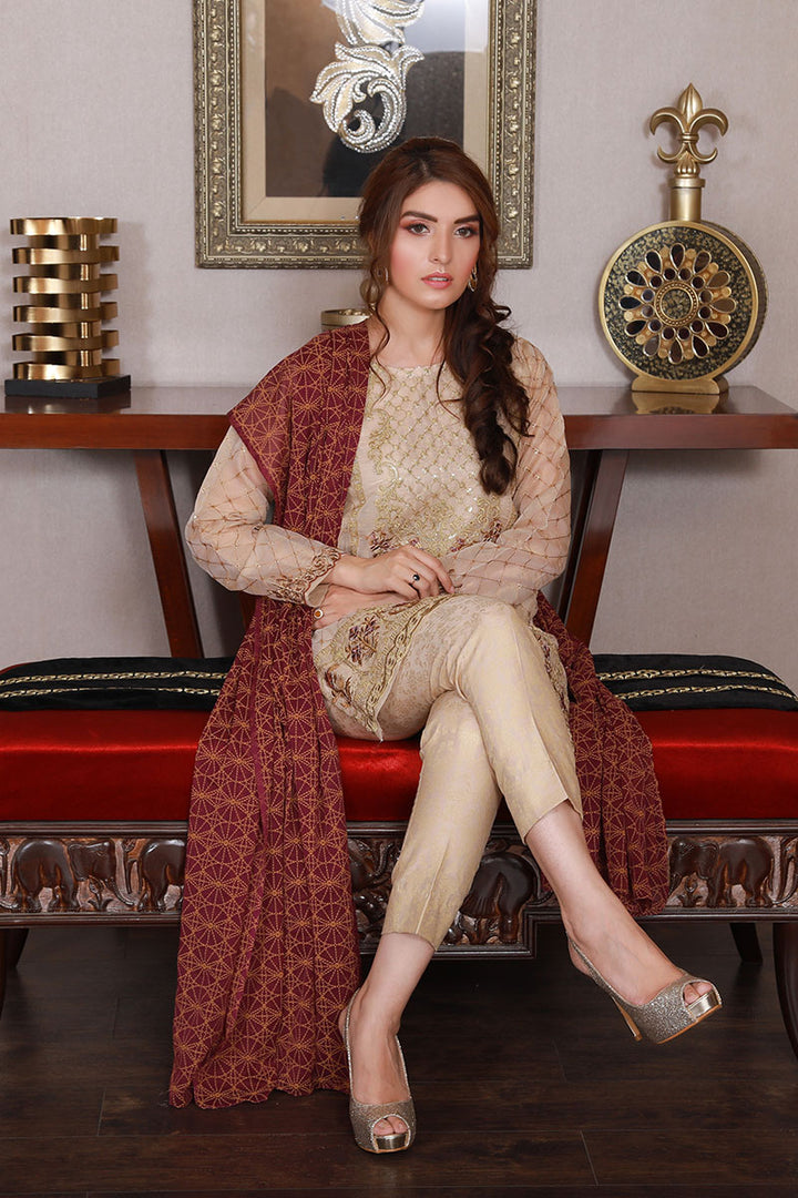 PASTEL GOLD - Jacquard
