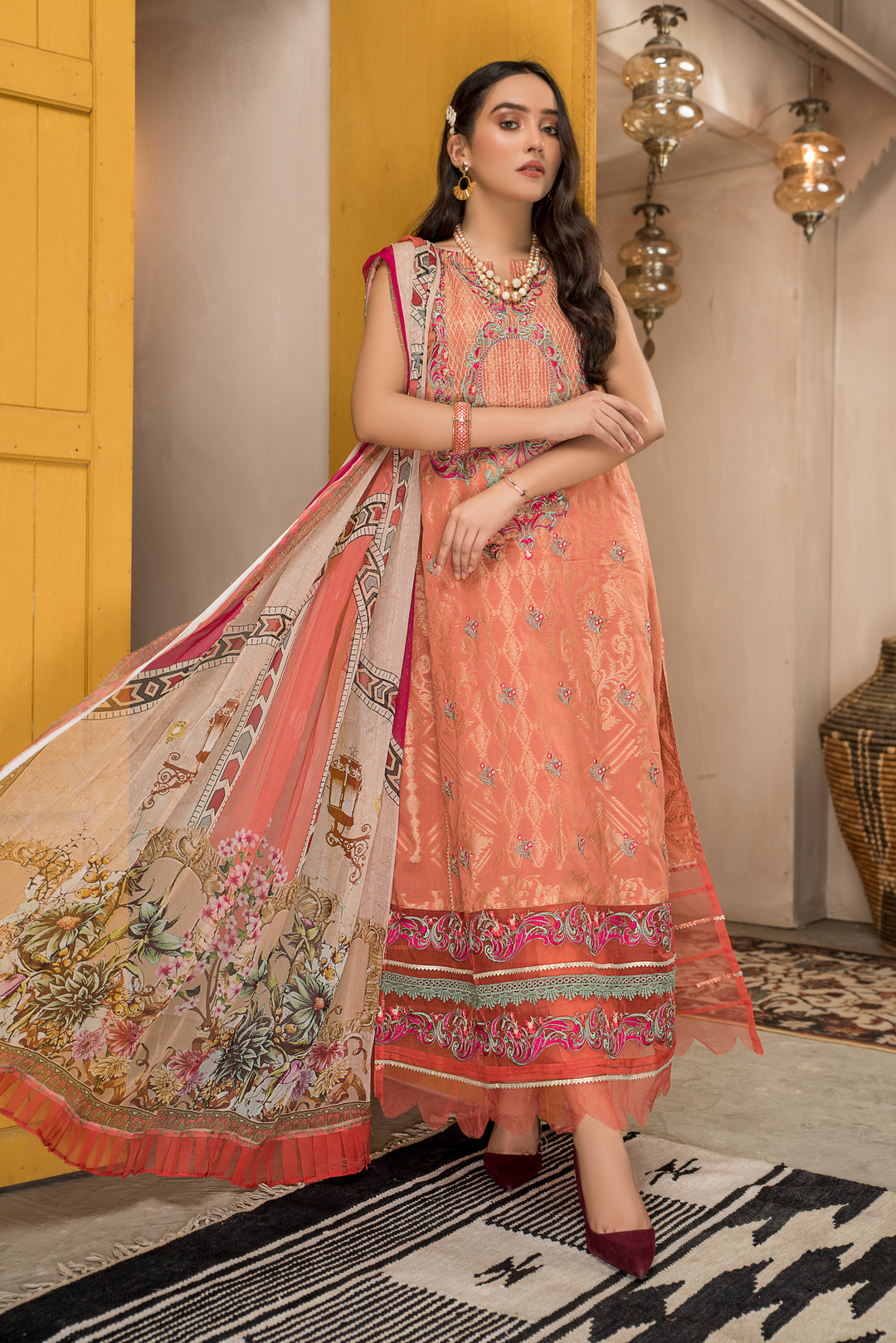 Jacquard Lawn Summer 2022 unstitched Collection by jacquard clothing