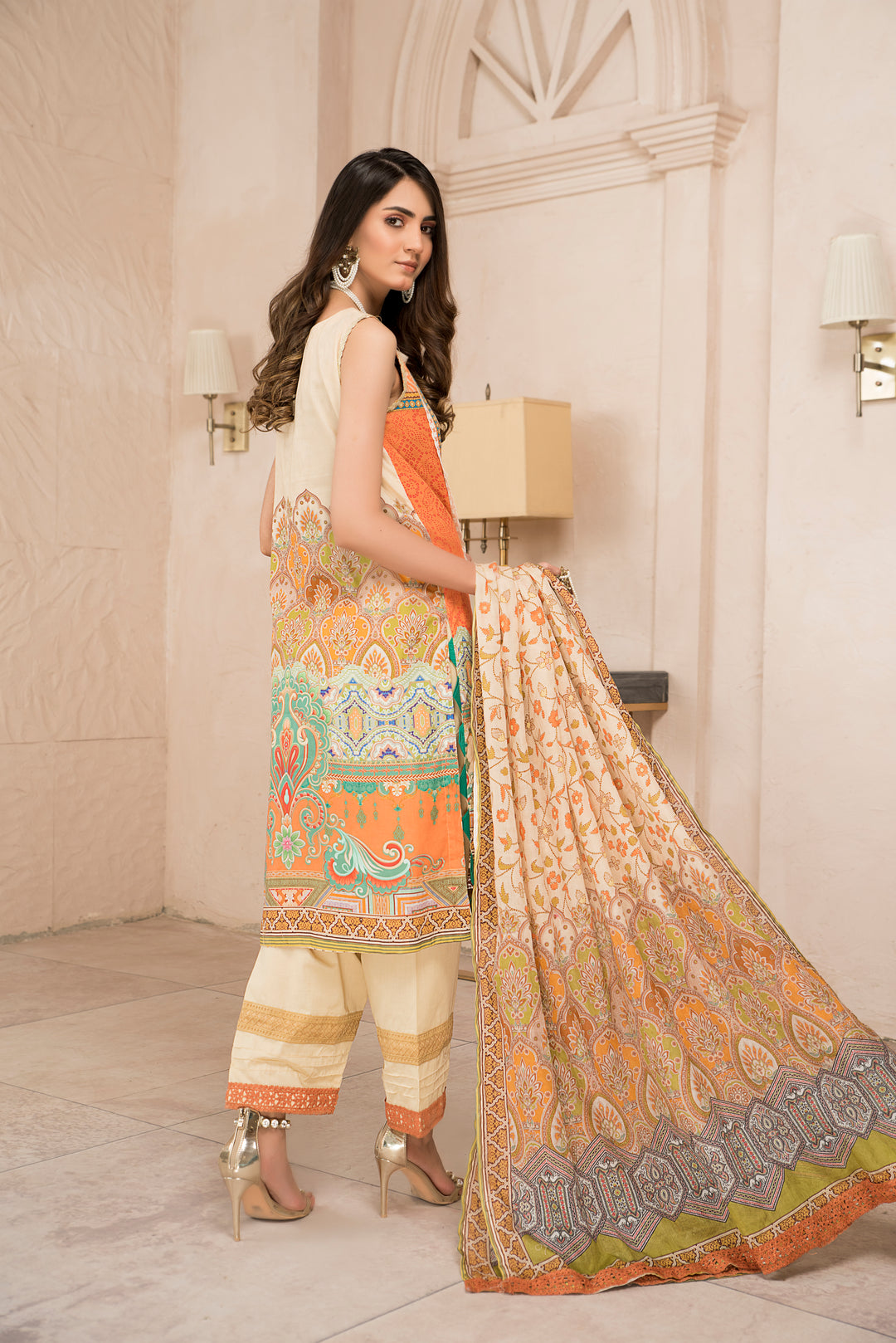 LAWN COLLECTION 3PCS UNSTITCHED BY JACQUARD CLOTHING SUMMER SPRING 2022