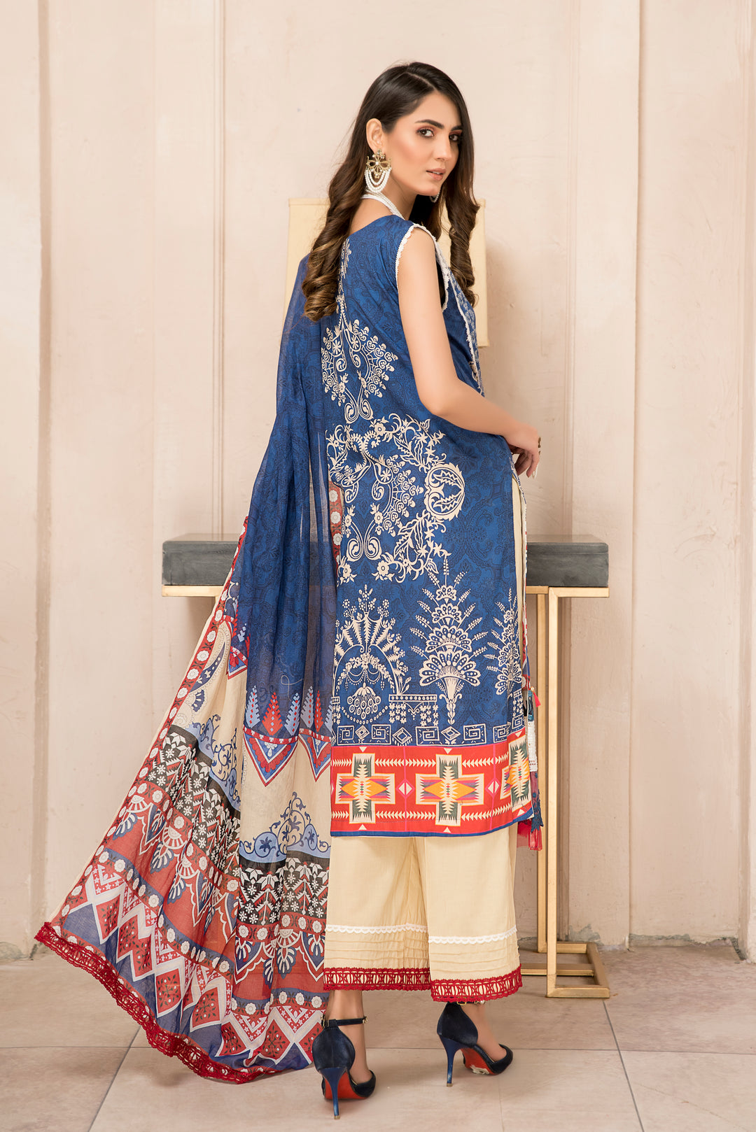 LAWN COLLECTION 3PCS UNSTITCHED BY JACQUARD CLOTHING SUMMER SPRING 2022