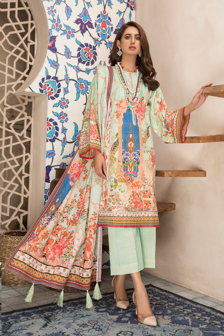 Shahdokht Unstitched Winter collection Masoori slub khaddar by Jacquard Clothing 